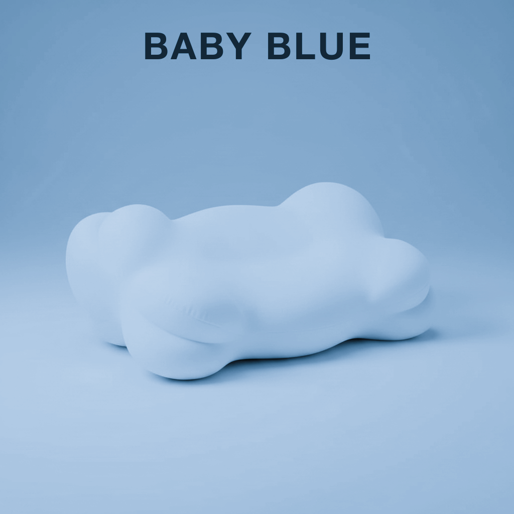 The Alignment Pillow in Baby Blue
