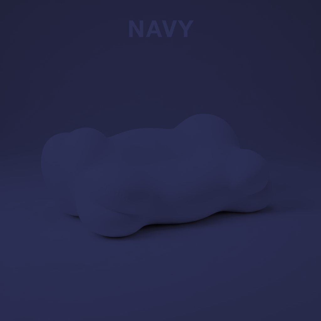 The Alignment Pillow in Navy